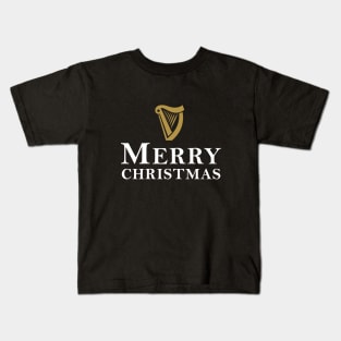 Merry Christmas Irish Drink Kids T-Shirt